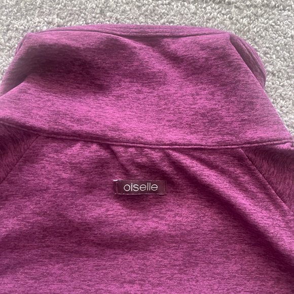NWT Oiselle Magic Mile Half Zipper Long Sleeve Mock Neck Shirt XL - Picture 7 of 11